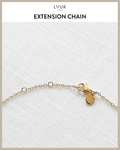 Vista 7 de LUUK LIFESTYLE Pulsera de acero inoxidable con colgante y tarjeta de felicidad, filigrana y joyería minimalista para mujer, idea de regalo única