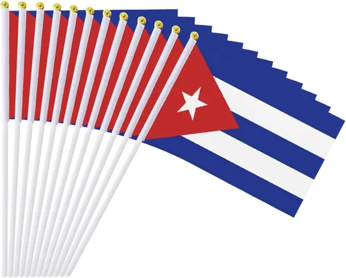 Vista 42 de Bandera de Australia Bandera Australiana, Pequeña Mini Bandera de Australia de Mano con Palo, Ideal para Fiestas, Desfiles, Eventos Deportivos