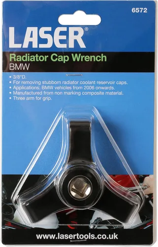 Vista 6 de Laser 6572 Llave de tapa de refrigerante/radiador - para BMW, color negro