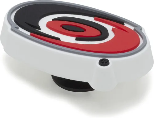 Vista 3 de Crocs Jibbitz NHL Hockey Team - Dijes deportivos para hombres y mujeres, Carolina Hurricanes, talla única, Carolina Hurricanes