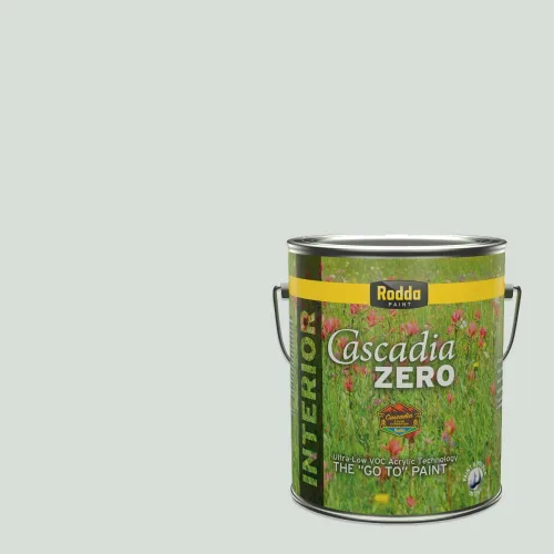 Vista 132 de Rodda Paint CASCADIA XL Pintura e imprimación satinada exterior en uno, cuarto de galón, Aquafir