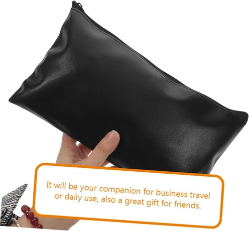 Vista 7 de Tofficu 2 unids impermeable bolsa de depósito carpetas de oficina impermeable bolsa de documentos impermeable bolsa de documentos carpeta de recibos