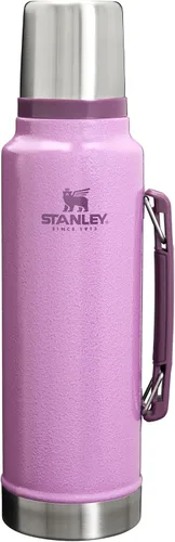 Vista 13 de Stanley Botella clásica legendaria al vacío de 1 cuarto de galón, boca ancha con tapa de taza a prueba de fugas, mantiene las bebidas calientes