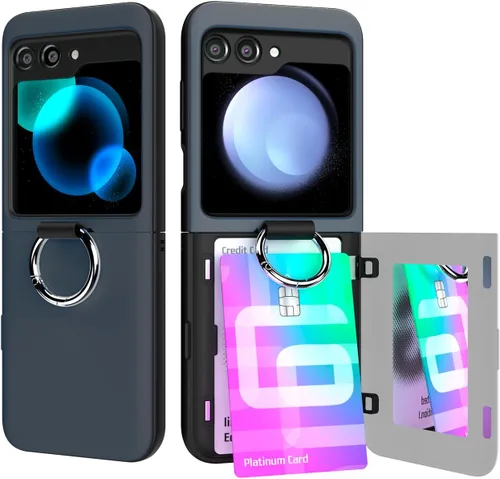 Vista 36 de GOOSPERY Parachoques magnético para puerta compatible con Galaxy Note 10, estuche tipo billetera con tarjetero, cierre automático por iman, funda