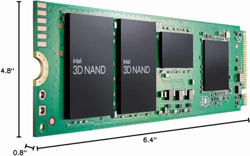 Vista 4 de Intel 670p Series M.2 2280 2TB PCI-Express 3.0 x4 QLC Unidad interna de estado sólido (SSD) SSDPEKNU020TZX1