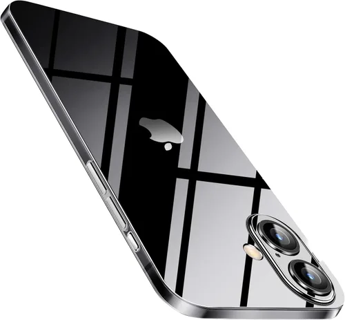 Vista 19 de Funda delgada compatible con iPhone 12, con acabado mate fino como papel, antihuellas dactilares y no se pone amarillenta, funda ultra protectora