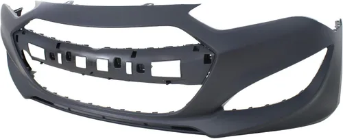 Vista 2 de Evan Fischer Cubierta de parachoques delantero compatible con Hyundai Genesis Coupe 2013-2016 imprimado