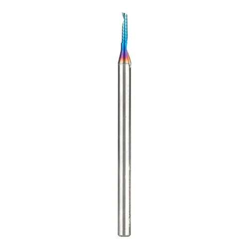 Vista 12 de Amana Tool Spektra 51412-K, 51412-K, 3/16 D x 5/8 CH x 3/16 SHK x 2 pulgadas de largo, acabado de espejo