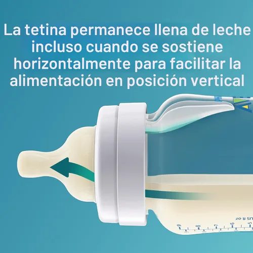 Vista 8 de Tetinas anti cólicos Philips Avent - Flujo 1, paquete de 4, SCY761/44