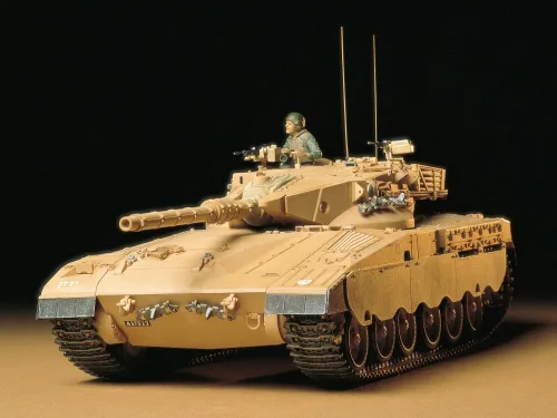 Vista 2 de Tamiya 35127 1/35 Merkava MBT tanque israelí Kit de modelo de plástico