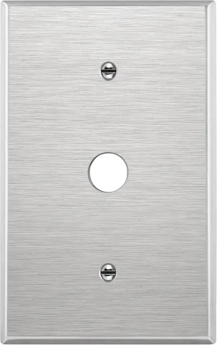 Vista 15 de ENERLITES Combinación de salida dúplex / receptáculo individual de 1.406 pulgadas, cubierta de placa de pared con orificio, tamaño estándar de 2