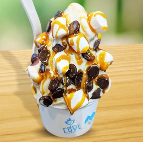 Vista 4 de Hey Boo Salsa de caramelo de coco, libre de lácteos, sin jarabe de elote, delicioso