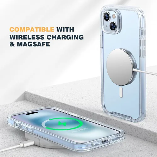 Vista 476 de DIACLARA - Funda transparente compatible con iPhone XR 6.1 pulgadas 2018