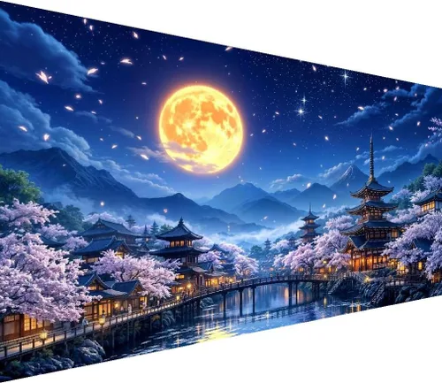 Vista 13 de pchmcu Paquete de 3 Kits de Pintura de Diamantes Galaxia para Adultos, Pintura de Arte de Diamantes 5D, Bricolaje Taladro Completo Cristal Estrás