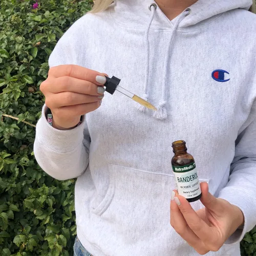 Vista 9 de NutraMedix Suplemento diario de apoyo inmunológico, suplementos herbales Banderol para el apoyo del sistema inmunológico, tintura vegana, gotas
