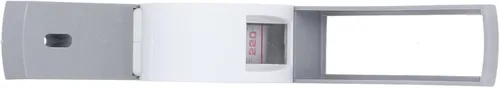 Vista 4 de Medidor de estatura 7.2 ft regla de crecimiento montado en la pared cinta métrica adultos niños crecimiento estatura medidor regla herramienta