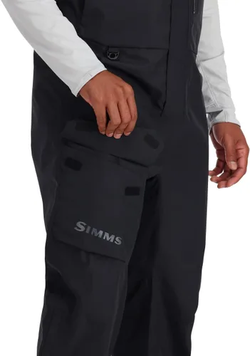 Vista 3 de Simms Overol con peto de pesca impermeable Challenger para hombre - Negro - L