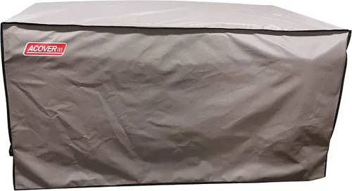 Vista 4 de Cubierta de Caja de Almacenamiento L con Correas y Asas, Impermeable de Servicio Pesado para Muebles de Exterior Cubierta de Invierno para Keter
