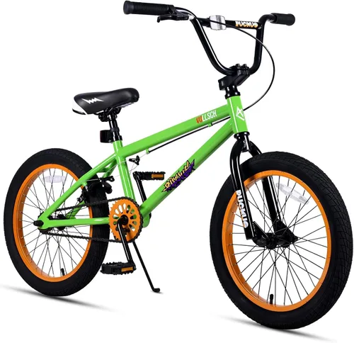 Vista 24 de vollsch Bicicletas BMX Freestyle de 18 y 20 pulgadas para adolescentes de 6 a 15 años de edad, niños, niñas, principiantes con palanca, varios