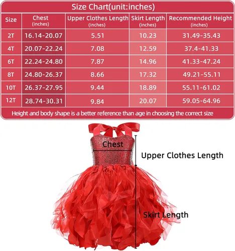 Vista 7 de Vestido tutú para niñas, vestido de tul con lentejuelas, vestido de princesa para niñas pequeñas, disfraz de fiesta de cumpleaños brillante