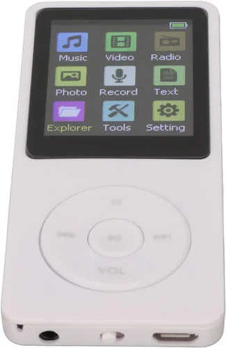 Vista 10 de Reproductor de MP3 con soporte para tarjeta TF, radio portátil delgada 1 8 LCD reproductor de música digital con accesorios para tarjeta de memoria