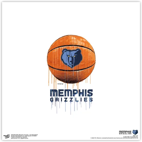 Vista 9 de Trends International Gallery Pops NBA Memphis Grizzlies - Póster de pared de baloncesto por goteo, 12.00 x 12.00 pulgadas, versión de marco negro