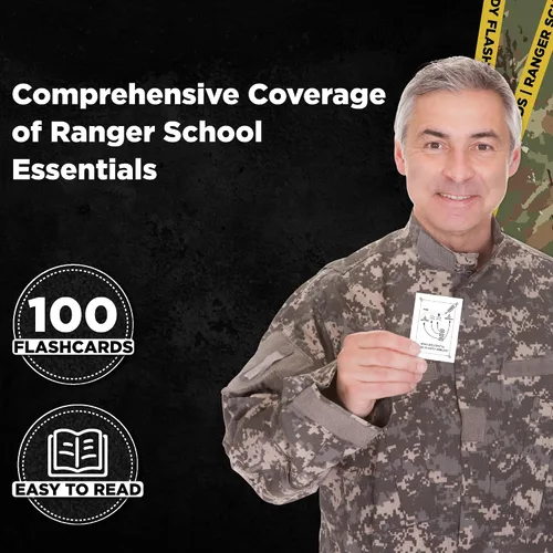 Vista 4 de Army Flashcards - Tarjetas didácticas para guardabosques 100 de los términos y conceptos más importantes del manual de guardabosques del ejército