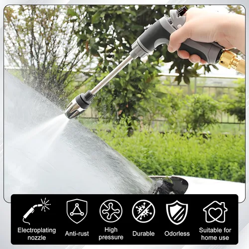 Vista 2 de WaterBlitz - Lavadora a presión, pistola de agua de alta presión WaterBlitz, lavadora a presión de alta y portátil, con rotación de 360° para tres
