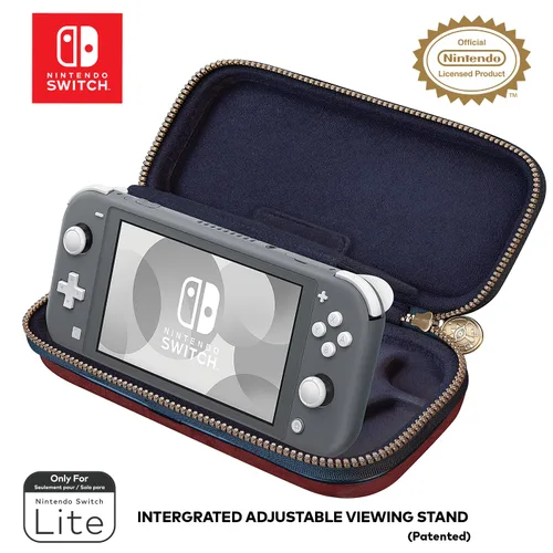 Vista 3 de Game Traveler Zelda Nintendo Switch Lite Case - Switch Lite Carrying Case for Switch Lite Travel Case Adjustable Viewing Stand Bonus Game Case