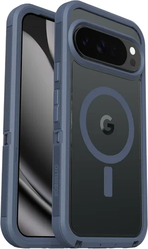 Vista 2 de OtterBox - Funda para Google Pixel 10 Pro XL Defender Series Pro XT - Bootcut azul Funda resistente y duradera para iPhone, funda de doble capa