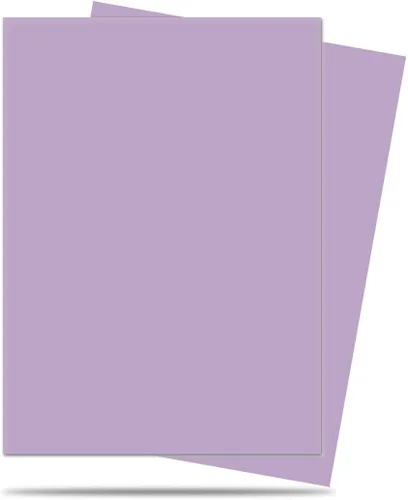 Vista 2 de Ultra PRO - Fundas protectoras de tarjetas de tamaño estándar de 50 quilates (lila) - Te protege tarjetas coleccionables, tarjetas deportivas