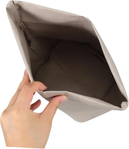 Vista 3 de Maceta de papel Kraft sostenible Bolsa de papel Kraft Caja de almacenamiento para helechos