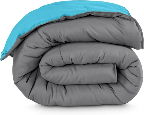 Vista 22 de Bare Home serie 1800 Edredón para niños, extralargo, con relleno sintético, muy suave, calor en todas las estaciones, tamaño individual/individual