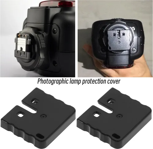 Vista 2 de Create idea 3 piezas de fundas de repuesto compatibles con Sony HVL-RL1/HVL-F60RM C/HVL-F45RM/HVL-F43M/HVL-F60M Hot Shoe Tapas protectoras