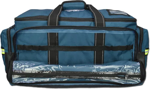 Vista 3 de Lightning X MB50 - Bolsa de equipo para respiración y trauma con kit de llenado para First Responder EMT, color azul