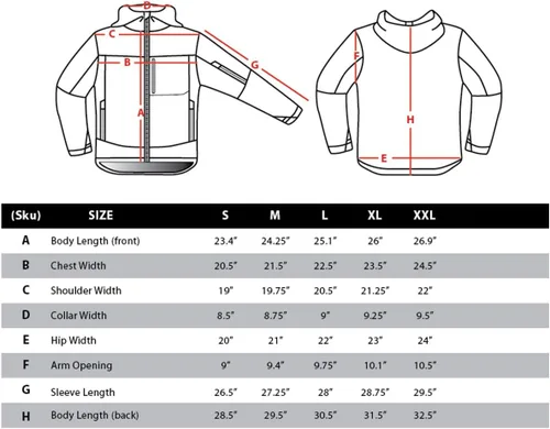Vista 4 de Condor Overcast Softshell Parka Negro