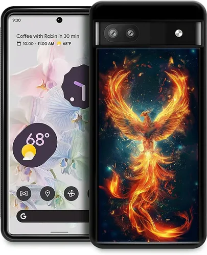 Vista 77 de Compatible con Google Pixel 4A 5G Mobile Case Creative Acrylic Panel trasero Silicona Protección Grip especialmente diseñado para Google Pixel 4A 5G