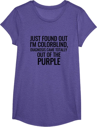 Vista 20 de Camiseta divertida de broma de daltonismo con diagnóstico humorístico