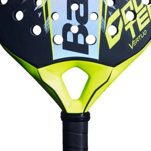 Vista 4 de Babolat Contador Vertuo 2.6 Pala de pádel (negro/amarillo)