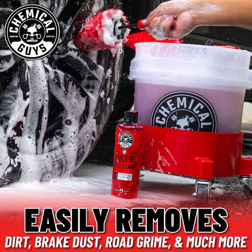 Vista 6 de Chemical Guys HOL121 Best Car Wash Bucket Kit, 10 artículos Two buckets with dirt traps, wash mitts, soap and towels for safe, scratch-free weekly