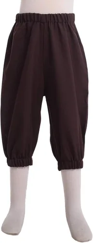 Vista 3 de BPURB Disfraz colonial para niños, disfraz colonial del siglo XVIII, pantalones coloniales para niños, pantalones de pantalón, talla 7, 8, 10, 12