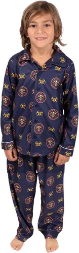 Vista 20 de Ultra Game Conjunto de pijama juvenil oficial de la NBA de 2 piezas súper suaves con botones