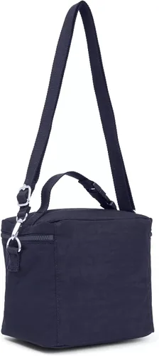Vista 5 de Kipling Graham - Bolsa de almuerzo para mujer, reutilizable, resistente al agua, con aislamiento de nailon Tonal azul real