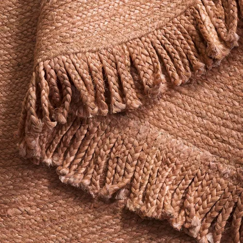 Vista 11 de SAFAVIEH Colección trenzada - Alfombra redonda de 3 pies, color beige, yute hecho a mano, ideal para la entrada, vestíbulo, dormitorio (BRD259B-3R)