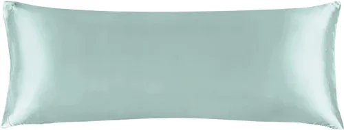 Vista 153 de BEDELITE Funda de almohada de satén para cabello y piel, súper suave y refrescante similar a las fundas de almohada de seda, paquete de 2 con cierre