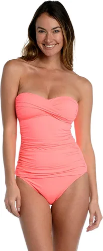 Vista 3 de La Blanca Traje de baño tankini bandeau Island Goddess estándar para mujer