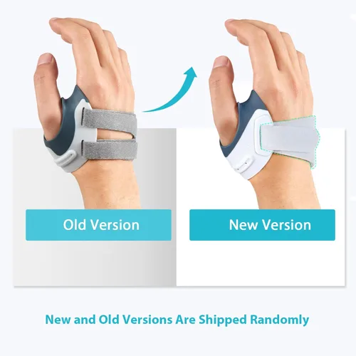 Vista 6 de KD Soporte para el pulgar: CMC Thumb Brace for Osteoartritis CMC Articulación Dolor, Estabilizador de férula para el pulgar con manga