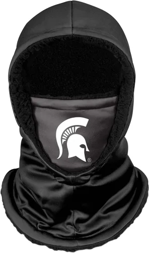 Vista 33 de FOCO NCAA womens Ncaa Team Logo Hooded Gaiter Balaclava Face Cover Negro