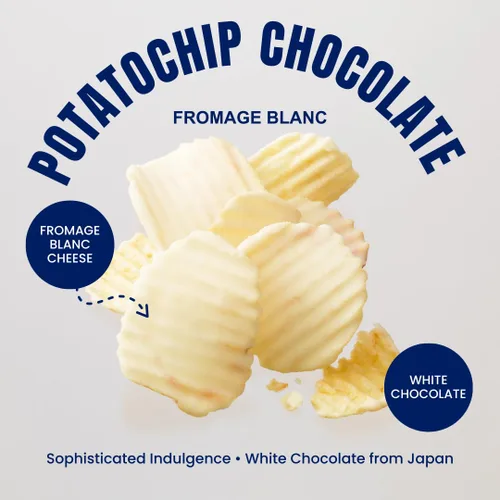 Vista 2 de ROYCE' Patatas fritas Chocolate "Fromage Blanc