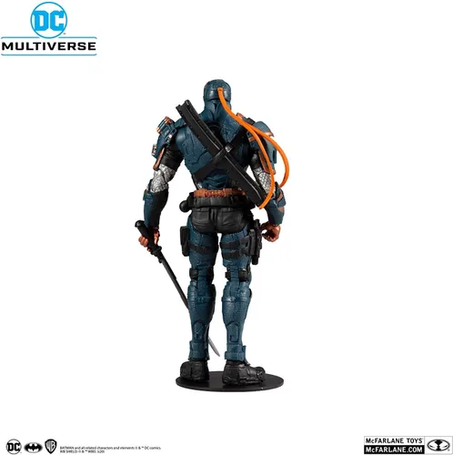 Vista 5 de McFarlane Toys DC Multiverse Deathstroke: Batman: Arkham Origins - Figura de acción de 7 pulgadas, multicolor (15342-2)